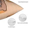 Bubu Dudu Halloween Pillow Cover  Novelty Pillow Case For Couch Sofa Bedroom Soft Cushion Cover Gift Idea