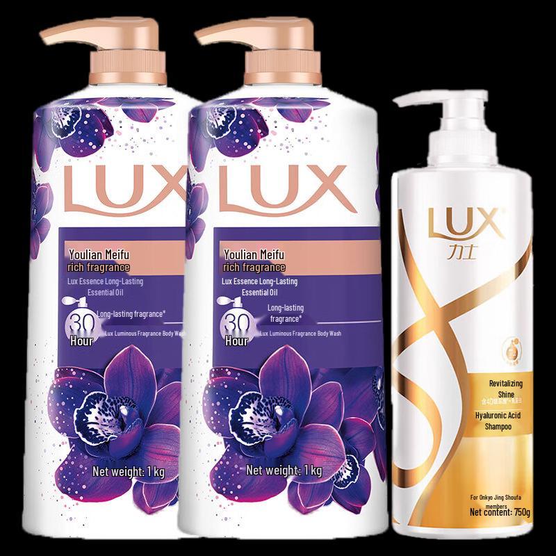 

Lux Enchanting Orchid Shower Gel & Revitalizing Shampoo Bundle