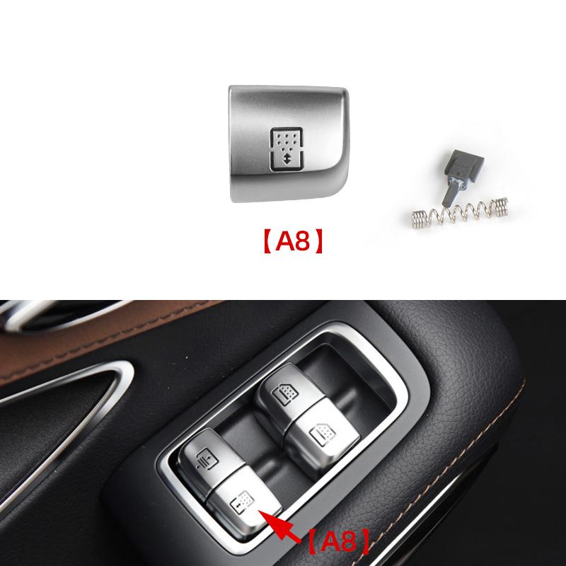 

Interior Car Window Lifter Switch Button Cover Cap Replacement For Mercedes Benz S E Class W222 W213 S320 S400 S450 S500