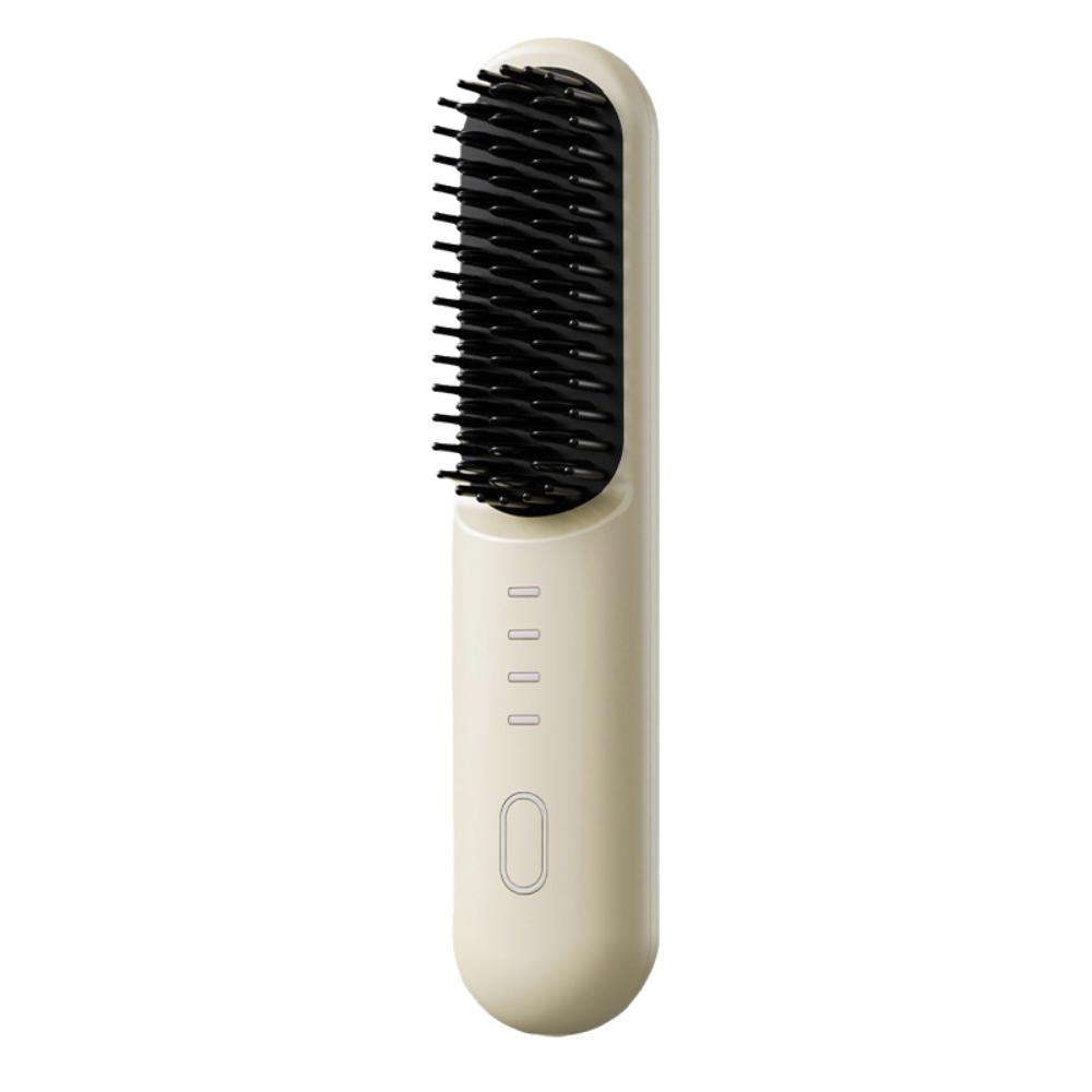 Foldable Mini Straight Hair Brush Portable Portable Hair Straightener Bangs Curling Iron  for Home