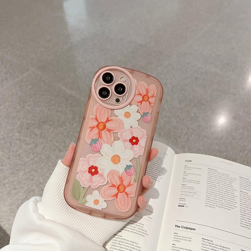 Creative flower phone case suitable for Apple phone cases