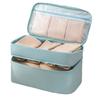 Portable Multifunctional Travel Underwear Organizer - Separate Compartments for Bras and Underpants