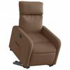 Vidaxl Lift-Up Massage Chair, Electric, Reclining, Brown