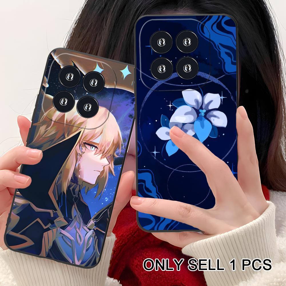 Game GI Dainsleif Phone Case for Xiaomi 15 14 13 12 Mi 11 T Ultra Lite Pro S X 5G Soft TPU Shockproof Cover