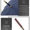 Nanqiao Large Double 16-Rib Long Handle Umbrella