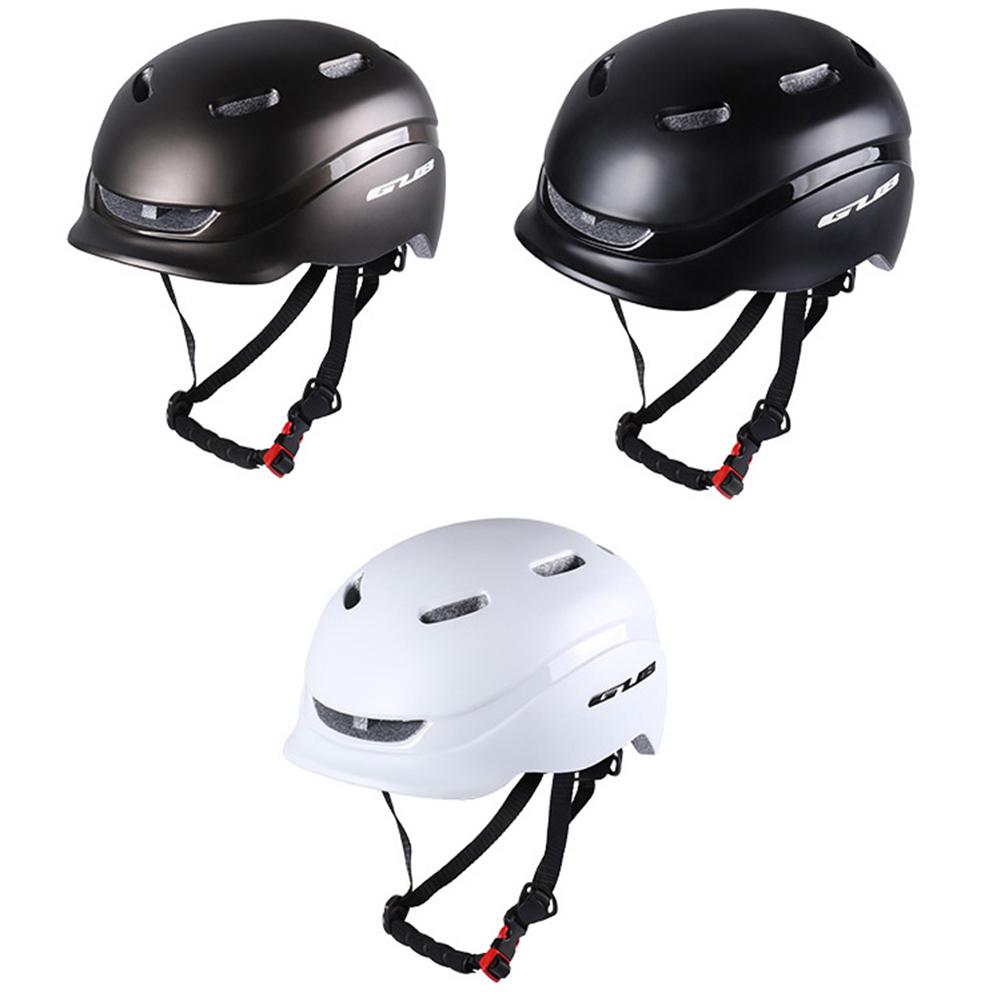 Cycling Helmet with USB Charging Taillight PC+EPS Safety Bike Sports Urban Leisure Bicycle Helmet