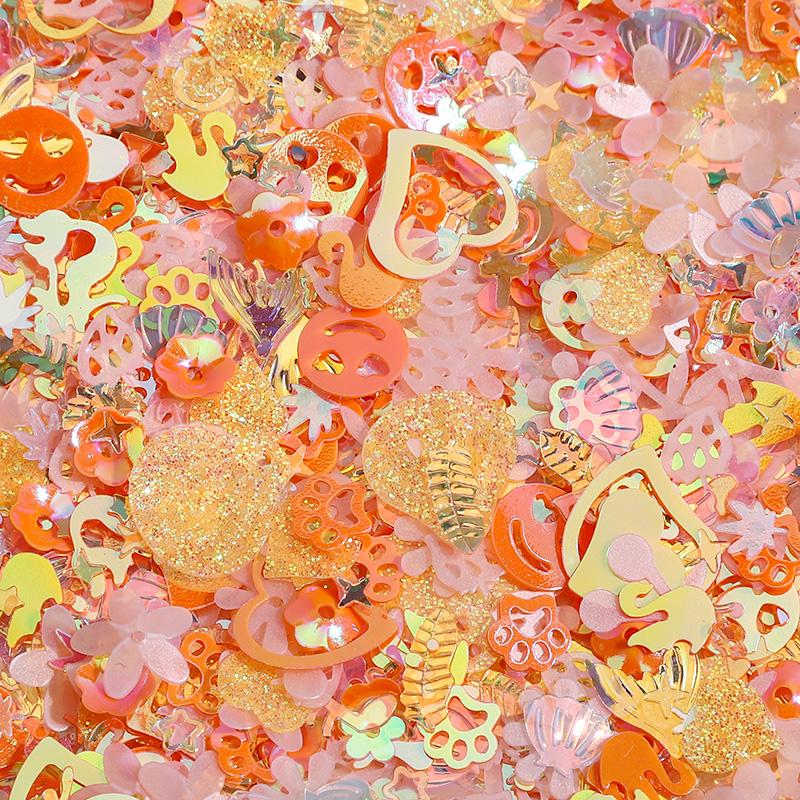 10G Glitter Sequin 1-16mm Pvc Flat Loose Sequins Women DIY Accessory Sewing Wedding Crafts Garment Decoration