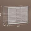 Clear Plastic 1/2/3/4 Tier Bread Display Case Dust Proof Large Capacity For Kitchen Counter Bakery Pastry Storage