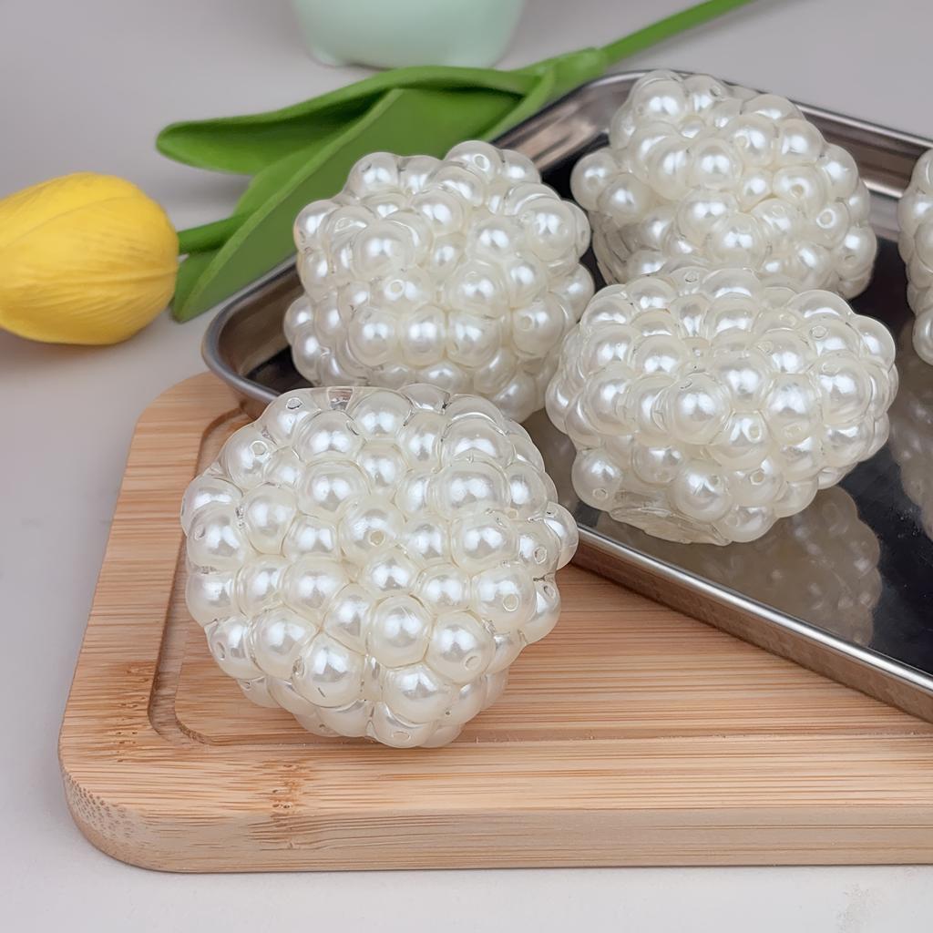 Novel Pearl Slow Rebound Squishy Ball, Exquisite Swirl Texture High Gloss, Desk Decor for Office Party Gift
