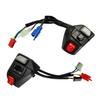 1 Pair Motorcycle Handlebar Control Switches Horn Button Turn Signal Button Switch Motorcycle Accessories For Yamaha AEROX 155