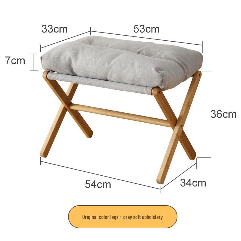 Multi-Use Footrest: Sofa, Office, Nap & Leg Stool Foot Mat