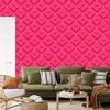 Geometric Rose Diamonds Wallpaper for Living Room and Bedroom 50x1000