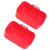 Silicone Air Cooker Pot for Ninja DZ201 Foodi 8QT Dual Fryer With Brush and Clip Cooking