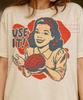 Use It Retro Cartoon Shirt, Brain Graphic Tee, Vintage Typography Shirt, Funny Quote Shirt, Humorous Intelligence Tee