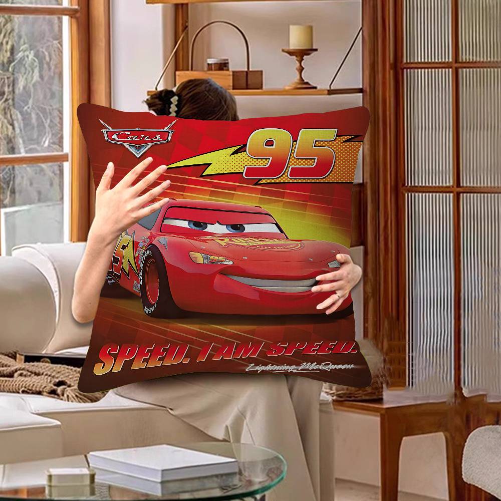 Speedy LLightning MMcQueen Classic Cushion Cover Pillowcase Upholstery Sofa Throw Pillow Home Decor Pillowcas