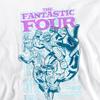 Fantastic Four Unisex Adult Lineart Heroic First Family Sweatshirt