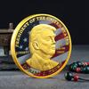 1pc President Of The United States Trump USA Coin Commemorative Coin Souvenirs And Gifts For Trump Supporters