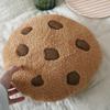 Throw Fun Biscuit Pillow Cute Cookie Plush Cushion For Nap And Home Office Decor