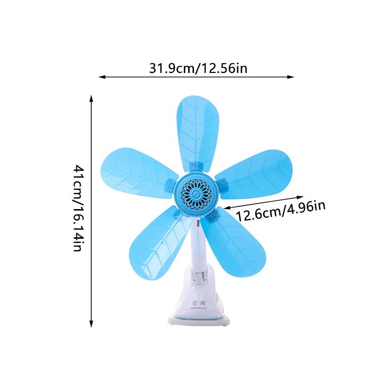 Home Desktop Clip Fan Mini Electric Wall Mounted Office Clamp Cooling Fans Student Dorm Bed Natural Wind Ventilation 220V