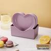 Heart-shaped Snack and Fruit Dish for Dining or Coffee Table