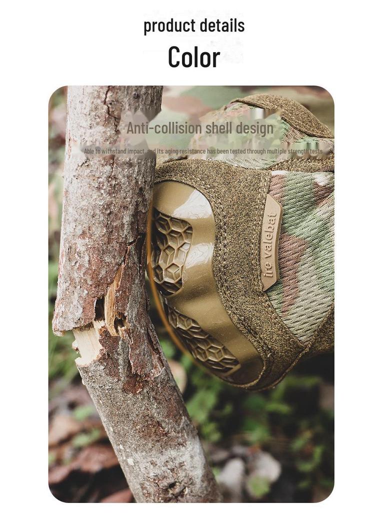 Tactical Exoskeleton Gloves: Full Touch-Screen, Non-Slip, Wear-Resistant, Shock-Absorbing for Combat, Shooting, Outdoor Sports & Cycling.