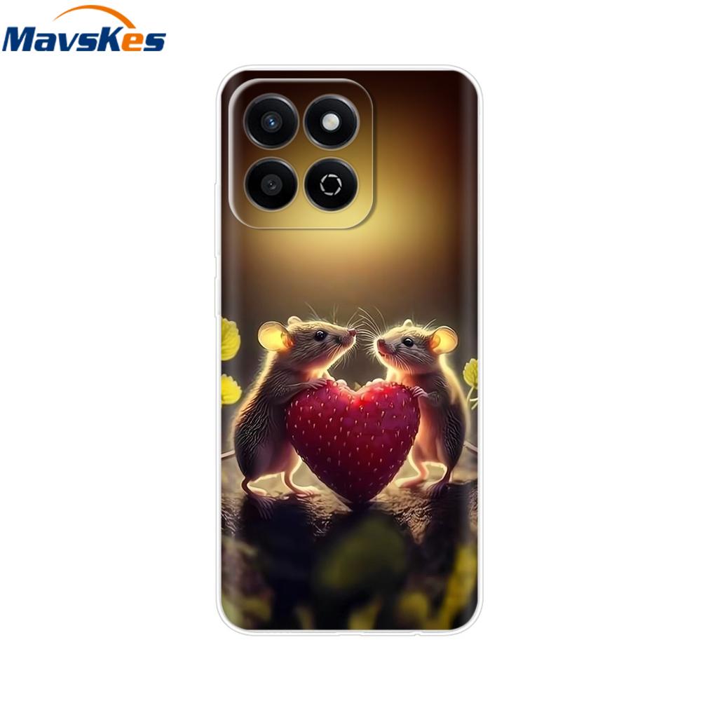 For Honor 200 Smart Case Luxury Painted Soft TPU Silicon Back Cases On for Honor200 Smart 200Smart Phone Shell Cover Bags 6.8''