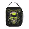 Megadeths Rock Band Lightning Vic Merch Izolovaná taška na oběd do školy Taška na uchovávání potravin Přenosný termoizolační box na oběd