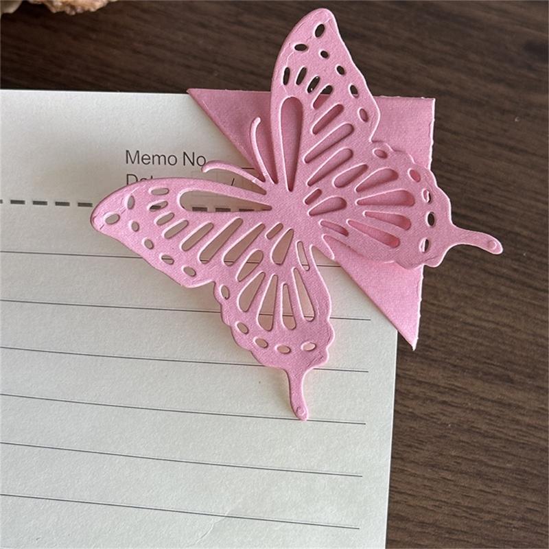 Butterfly Shape Cutting Dies Carbon Steel Die Cut Decorative Embossing Paper Die for Card Making Scrapbooking Bookmarks