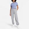 Nike Womens Solo Swoosh Fleece Pant Dark Grey/White Women Streetwear CW5565-063