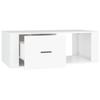 Coffee Table White 100 X 50.5 X 35 Cm Particleboard