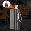 Outdoor Portable Lighter Bottle Keychain With Containing Cotton Core