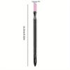 1pc Quartz Stone Scrub Nail Cuticle Remover, Dead Skin Remover Nail Art Trimmer Polished Rods, Professional Nail Art Care Tool