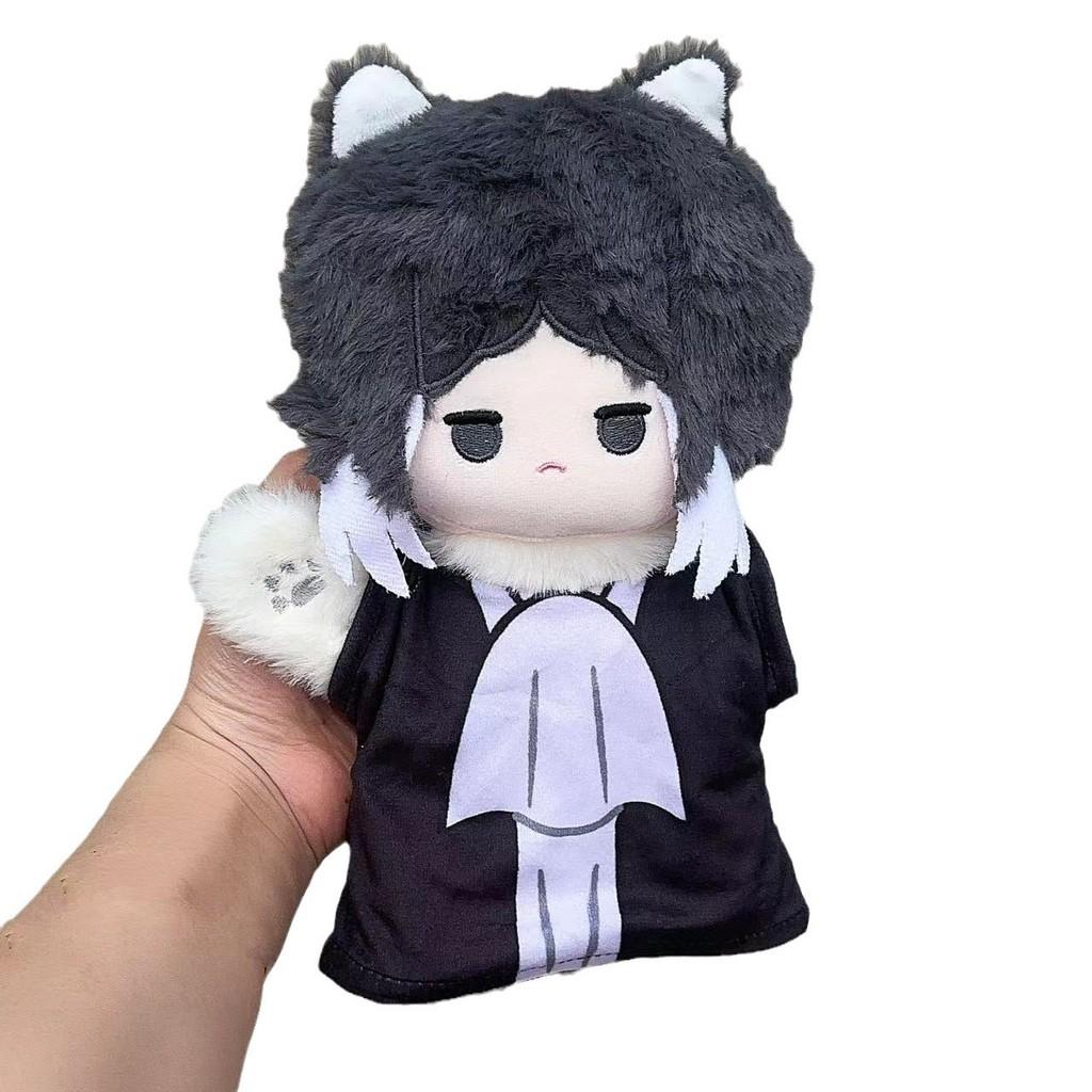 Bungo Stray Dogs Akutagawa Ryunosuke Edogawa Ranpo Dazai Osamu Niedliche Plüsch Handpuppe Geschenk