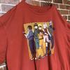 [USED] Rare Naruto Shippuden Big Silhouette Anime T-shirt 2XL