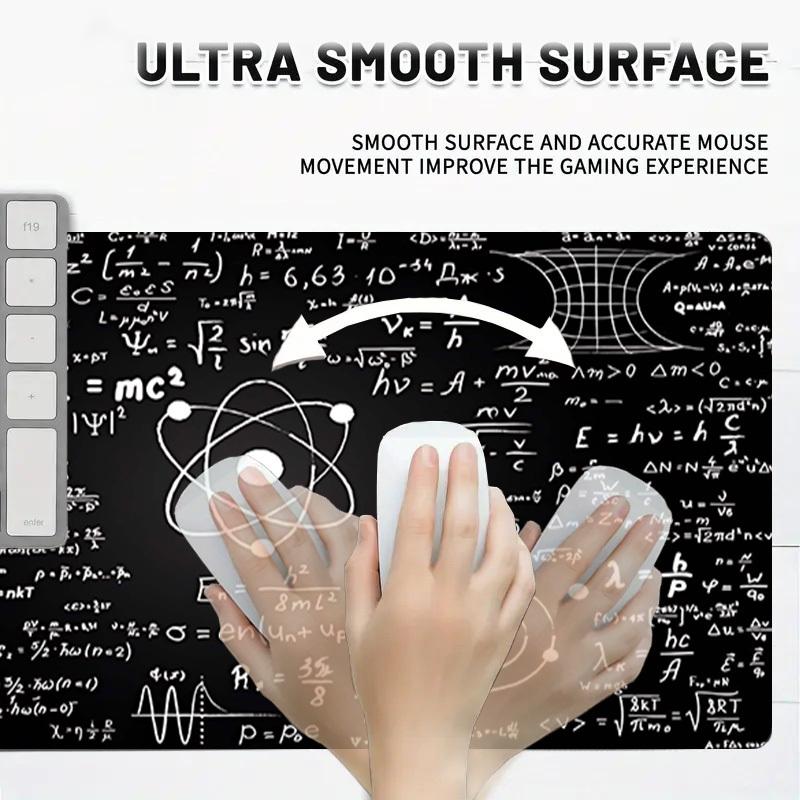 1PC Physics Oversized Mouse Pad - Non-Slip Rubber Base Perfect for Office School Esports Home Decor Desk Mat 296A