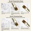 French Plaid Nail Art Brushes Set Line Grid Pattern Drawing Pen for DIY UV Gel Extension Paint Supplies Manicure Tool