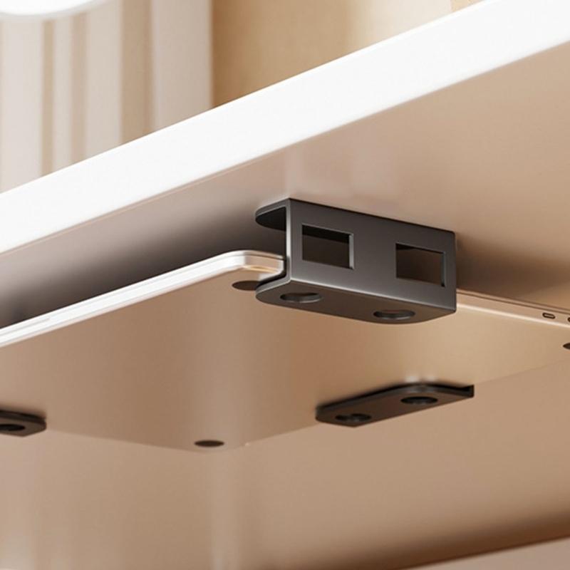 Laptop Mount Holder for Under Desk Stand Space Saving Easy Assembly for 11in to 17Inch Devices Bracket