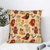 Lion King Friends  Square Pillow Cases Simba Mufasa Nala Cushion Covers Awesome Zippered Decor Pillowcover for Car 40x40cm