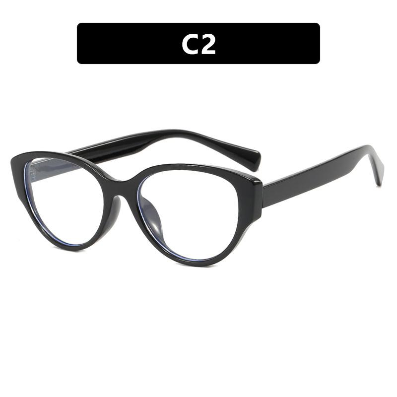 2024 Neue Damenbrillenfassung Cat-Eye Marken-Designer Computerbrille