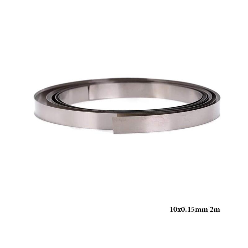 1 rolka 18650 akumulator litowo-jonowy niklowana blacha stalowa niklowana taśma łącząca spawarka punktowa spawarki akumulatorowe