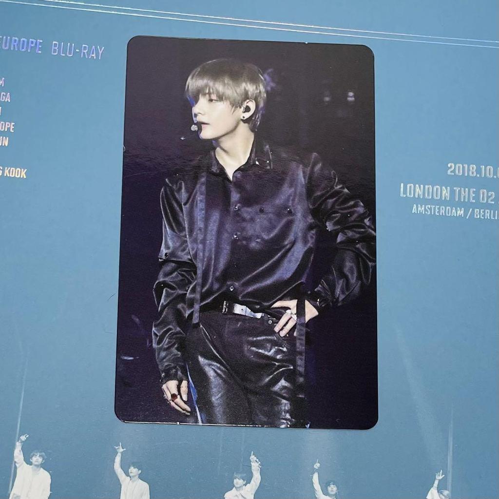 [USED] BTS Love Yourself Europe Blu-ray with Rare Trading Card