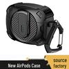 AirPods4 4th Gen Protective Mecha Case for Apple Earphones