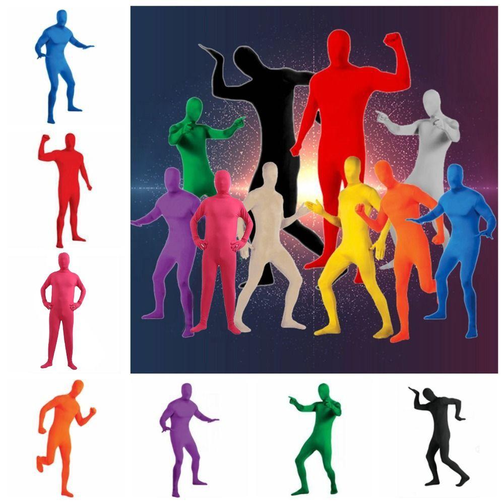 Invisibility Cloak Full Body Suit Jumpsuit Skin Tight Bodysuit Personality Kid Adult Zentai Women