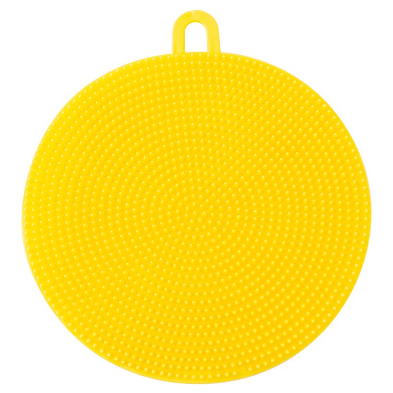 Silicone Non-Stick Dishwashing & Vegetable Cleaning Brush