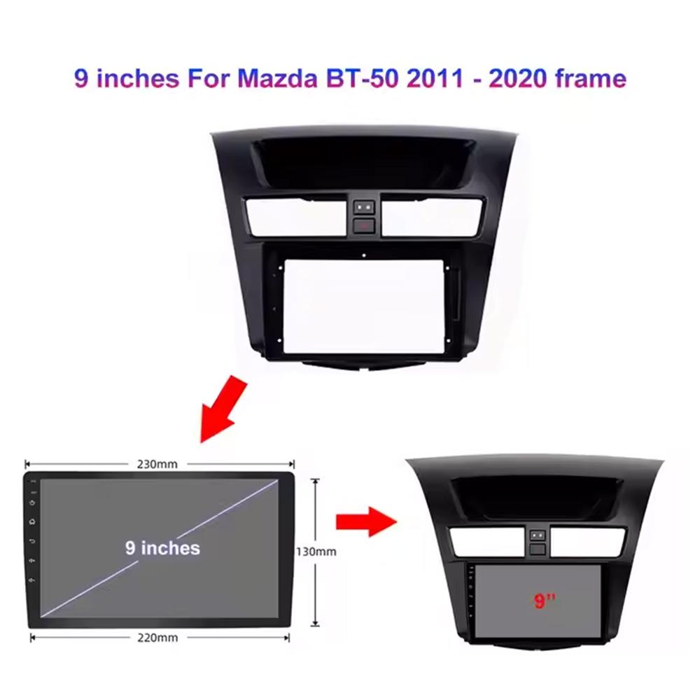 Android 13 Car For Mazda BT-50 BT50 2 2011 - 2020 Stereo Head Unit Touch Screen No 2din DVD High-performance Multimedia Player