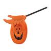 Sac à Bonbons Halloween - Sparklers Club - Orange vif - Main squelette noire articulée - 59 cm