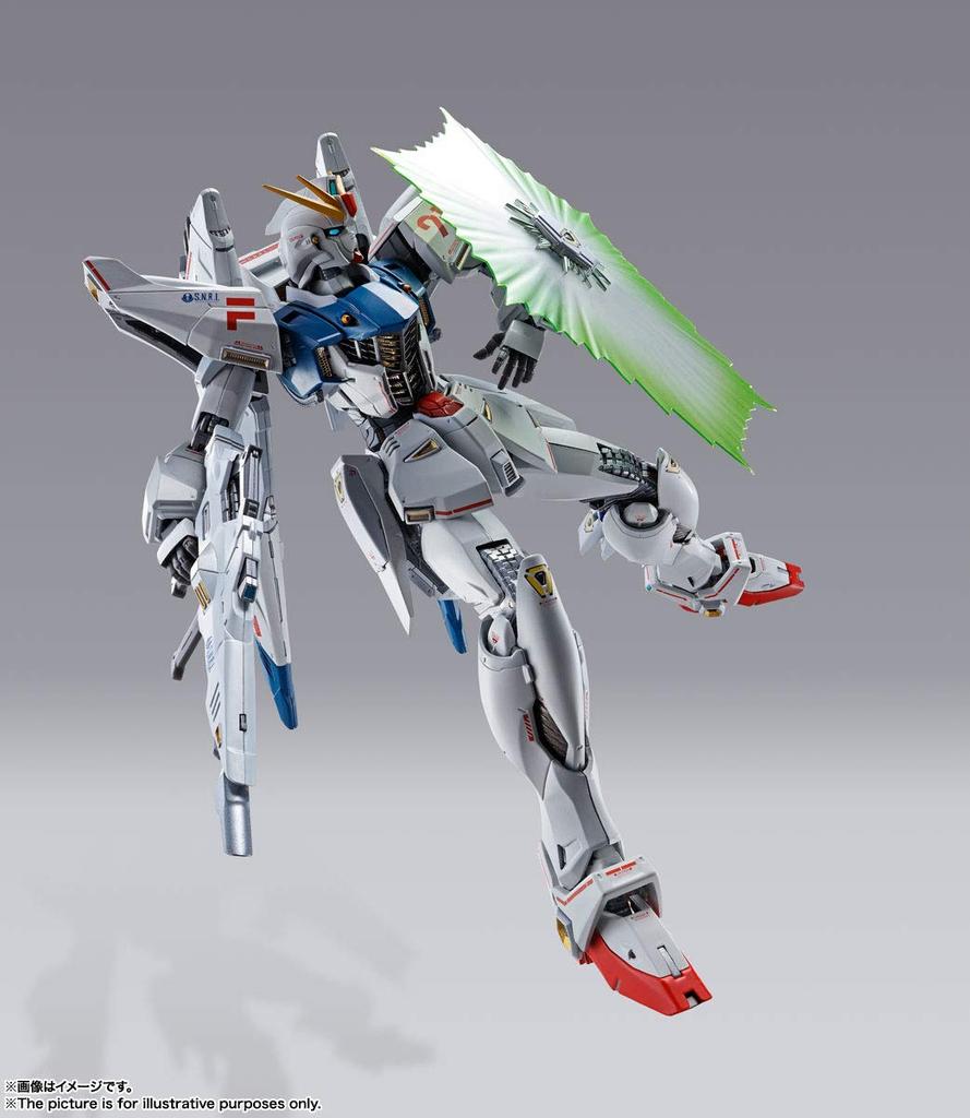 TAMASHII NATIONS METAL BUILD Mobile Suit Gundam F91 Gundam F91 CHRONICLE WHITE 170mm painted movable figure Ver. Approx. ABS&PVC&diecast