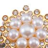 20Pcs Pearl Button Covers Detachable Clip-On Shirt Coat Decorative Buttons Sewing Button for DIY Blouses Clothing Women Men