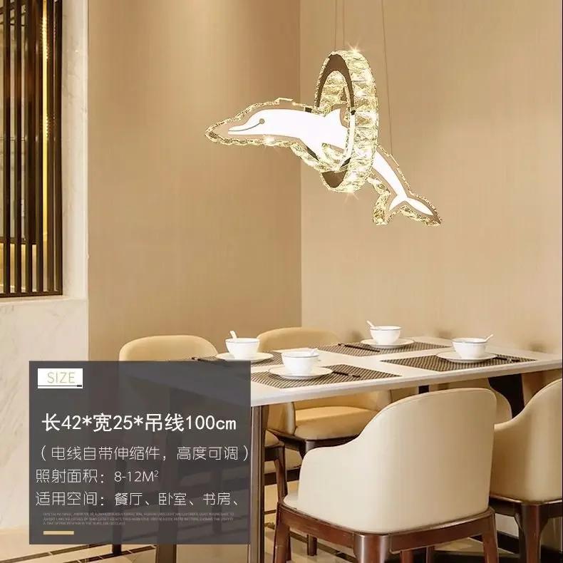 Crystal chandelier showcase Personalized Creative Study Children's Room Cartoon Decorative Light