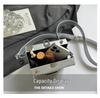 Unisex Korean Fashion Crossbody Bag - Influencer Style Radio Shoulder Box Bag